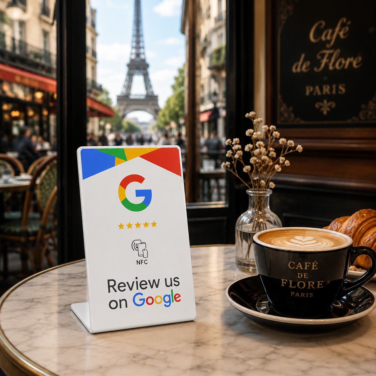 Google review Stand